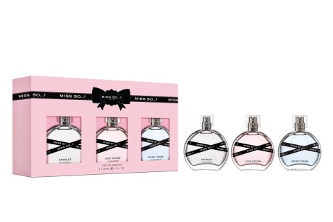 FRAGRANCE MISS SO...? London Zestaw prezentowy - Wody perfumowane 3 x 30 ml