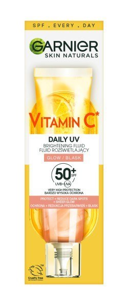 GARNIER GARNIER Skin Naturals Fluid rozświetlający Vitamin C Daily UV SPF50+ - Glow 40ml