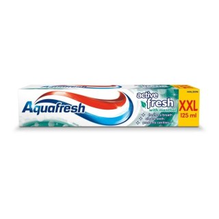 GSK AQUAFRESH Active Fresh Pasta do zębów z mentolem 125 ml (XXL)