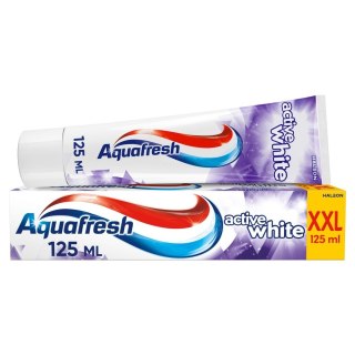 GSK AQUAFRESH Active White Pasta do zębów wybielająca 125 ml (XXL)