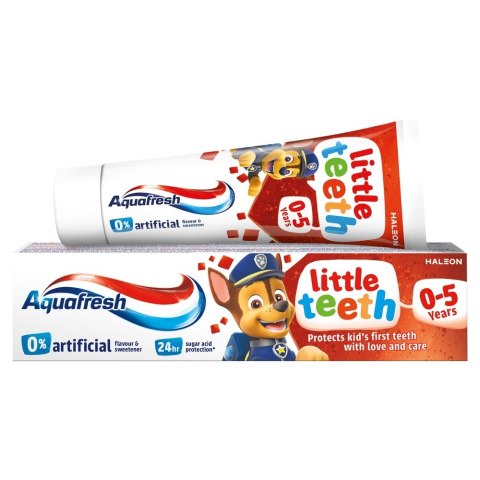 GSK AQUAFRESH Little Teeth Pasta do zębów dla dzieci 0-5 lat Psi Patrol 50 ml