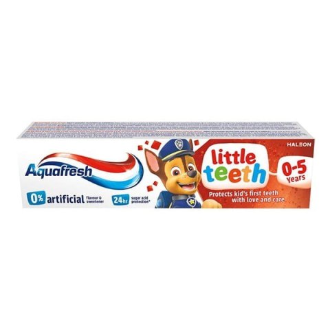 GSK AQUAFRESH Little Teeth Pasta do zębów dla dzieci 0-5 lat Psi Patrol 50 ml