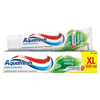 GSK AQUAFRESH Triple Protection Pasta do zębów Mild&Minty 100 ml (XL)