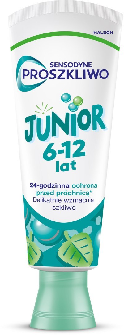 GSK SENSODYNE Proszkliwo Pasta do zębów Junior 6 - 12 lat 75 ml