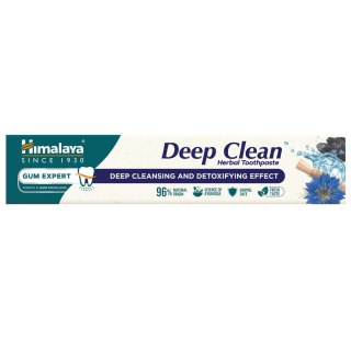 HIMALAYA HIMALAYA Gum Expert Ziołowa Pasta do zębów Deep Clean z węglem aktywnym 75ml