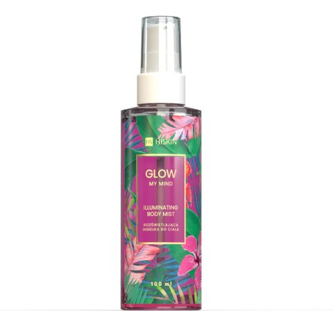 HISKIN HISKIN Glow My Mind Rozświetlająca mgiełka do ciała Pink 100 ml