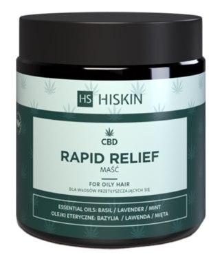 HISKIN HISKIN Rapid Relief Maść do skóry suchej i wrażliwej - CBD i prebiotyki 100 ml