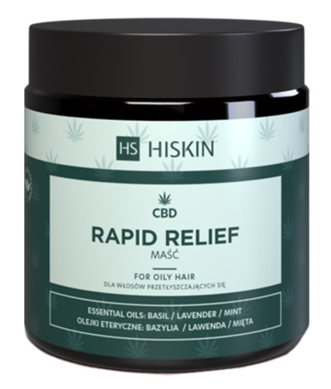 HISKIN HISKIN Rapid Relief Maść do skóry suchej i wrażliwej - CBD i prebiotyki 100 ml