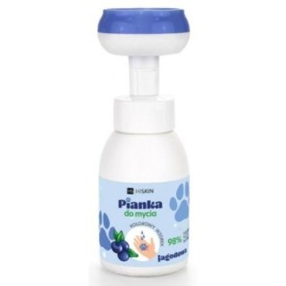 HISKIN HISKIN for Kids Pianka do mycia rąk i ciała Jagoda 300 ml