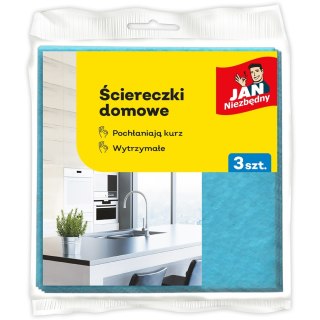 JAN N. GROSIK JAN NIEZBĘDNY Ściereczki domowe do kurzu 1op.-3szt