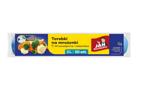 JAN N. GROSIK JAN NIEZBĘDNY Torebki na mrożonki 3L 1op.- 50szt
