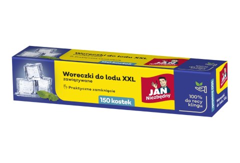 JAN N. GROSIK JAN NIEZBĘDNY Woreczki do lodu wiązane XXL - 150 kostek - 10 woreczków