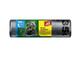 JAN N. GROSIK JAN NIEZBĘDNY Worki na śmieci Magnum Flex & Strong 35L - 15szt