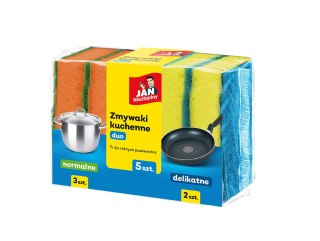 JAN N. GROSIK JAN NIEZBĘDNY Zmywaki kuchenne DUO (normalne i delikatne) 1op.-5szt