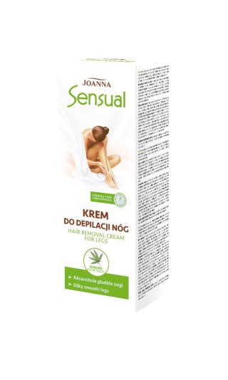 JOANNA JOANNA Sensual Krem do depilacji nóg -konopie 100 g