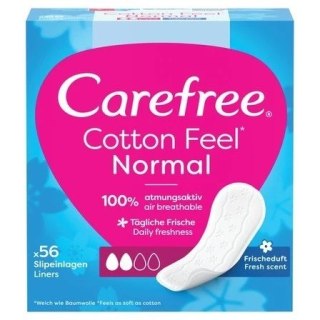 JOHNSON CAREFREE Cotton Feel Normal Wkładki higieniczne 1op.- 56 sztuk