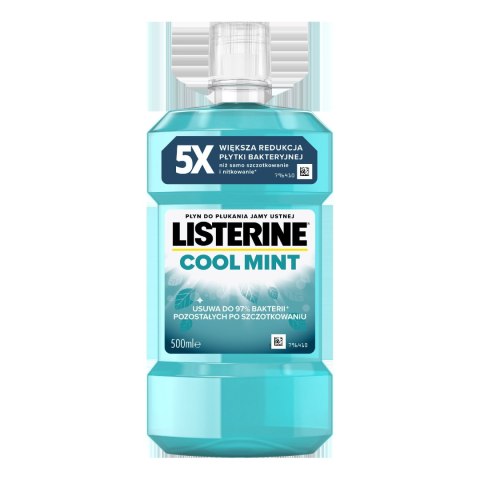 JOHNSON LISTERINE Płyn do płukania jamy ustnej Cool Mint 500 ml