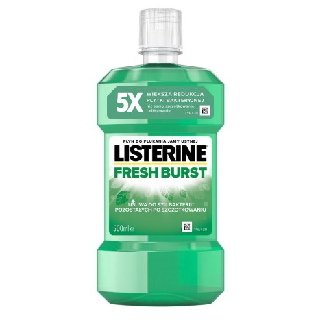 JOHNSON LISTERINE Płyn do płukania jamy ustnej Fresh Burst 500 ml
