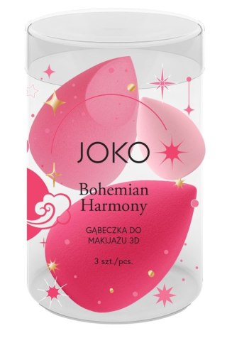 JOKO JOKO Gąbeczka do makijażu 3D Bohemian Harmony 1op.-3szt