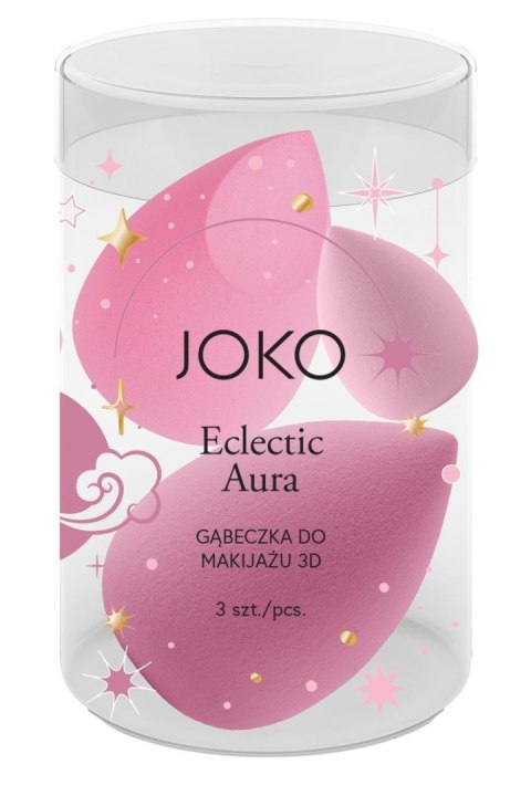 JOKO JOKO Gąbeczka do makijażu 3D Eclectic Aura 1op.-3szt
