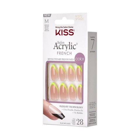 KISS KISS Sztuczne paznokcie samoprzylepne Acrylic French Hype Neon