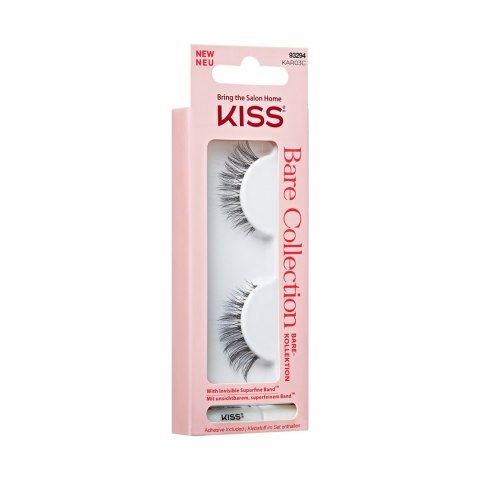KISS KISS Sztuczne rzęsy Bare Collection KAR03, 1 Pair & Lash Glue Net Wt. 1g