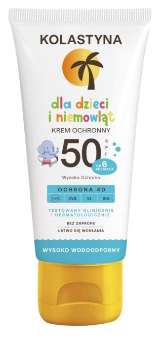 KOLASTYNA OPALANIE KOLASTYNA Krem ochronny dla dzieci i niemowląt SPF50 75ml