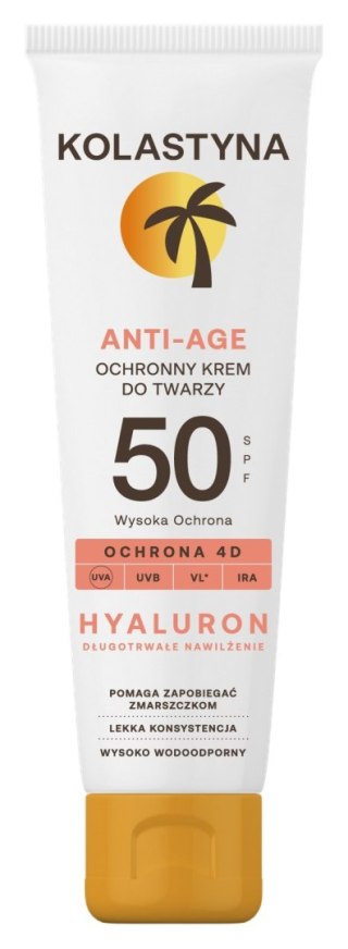 KOLASTYNA OPALANIE KOLASTYNA Krem ochronny do twarzy - Anti Age SPF50 50ml