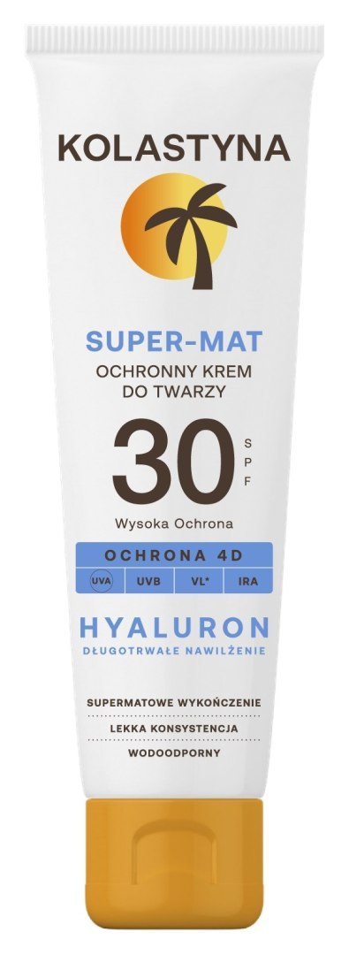 KOLASTYNA OPALANIE KOLASTYNA Krem ochronny do twarzy - Super Mat SPF30 50ml