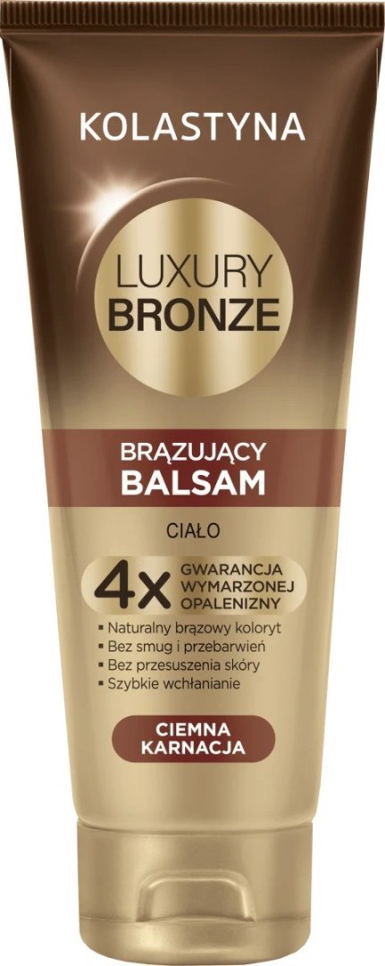 KOLASTYNA OPALANIE KOLASTYNA Luxury Bronze Balsam brązujący do ciała - ciemna karnacja 200 ml