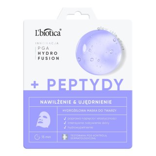 LBIOTICA / BIOVAX L`BIOTICA PGA Hydr Fusion + Peptydy Hydrożelowa maska do twarzy - nawilżenie i ujędrnię