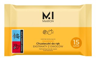 MARION MARION Chusteczki odświeżające - Fruits 15 szt.