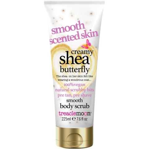 MILTON TREACLEMOON Shea Butterfly Wygładzający peeling do ciała 225 ml
