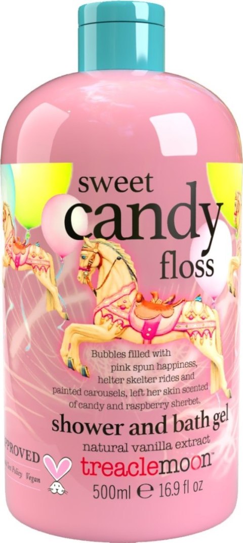 MILTON TREACLEMOON Sweet Candy Floss Żel i płyn do kąpieli 500 ml