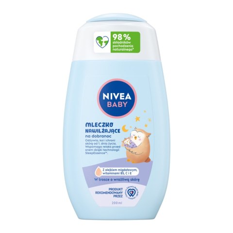 NIVEA NIVEA Baby Mleczko nawilżające na dobranoc 200 ml