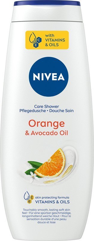 NIVEA NIVEA Care Shower Pielęgnujący żel pod prysznic Orange & Avocado Oil, 500 ml
