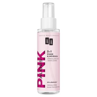 OCEANIC AA Pink Aloes Make-up spray 2w1 utrwalająco-nawilżający 100 ml