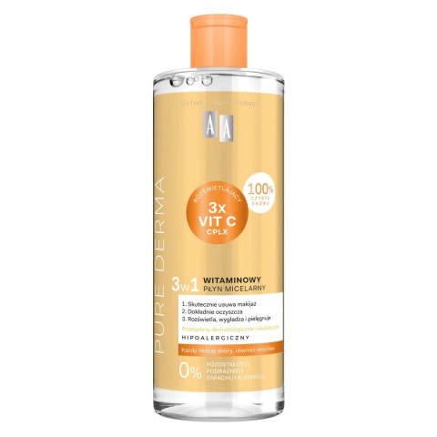 OCEANIC AA Pure Derma Witaminowy płyn micelarny 3w1 500 ml