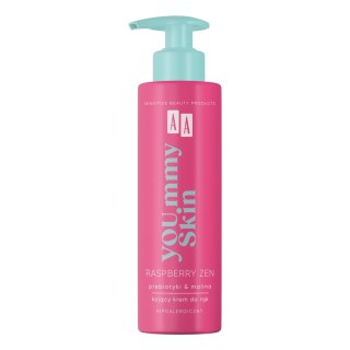 OCEANIC AA Yoummy Skin Raspberry Zen Kojący krem do rąk 200 ml