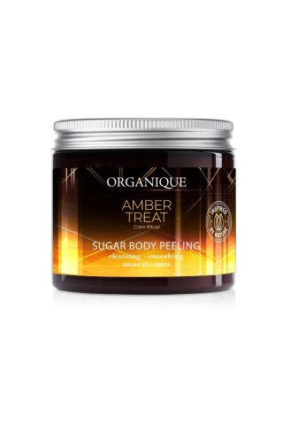 ORGANIQUE ORGANIQUE Amber Treat Cukrowy peeling do ciała 200 ml
