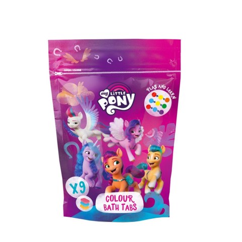 PROD.LICENCYJNE MY LITTLE PONY Pastylki koloryzujące do kąpieli (9x16g) 144 g