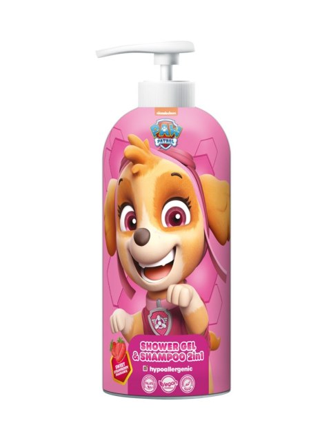 PROD.LICENCYJNE PSI PATROL Żel pod prysznic i szampon 2w1 - Skye Truskawka 1000 ml