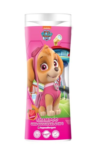 PROD.LICENCYJNE PSI PATROL Żel pod prysznic i szampon 2w1 - Skye Truskawka 300 ml