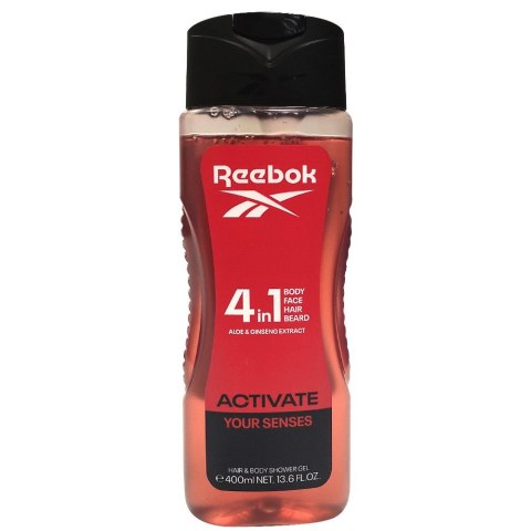 REEBOK REEBOK Activate Your Senses 4w1 Żel pod prysznic męski 400 ml