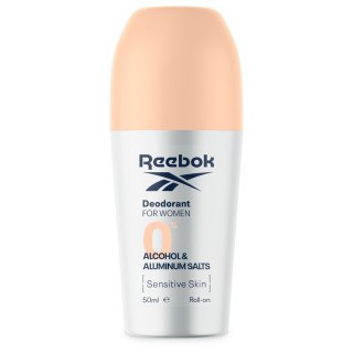 REEBOK REEBOK Alkohol&Aluminum Salts Sensitive Skin Antyperspirant roll - on damski 50 ml