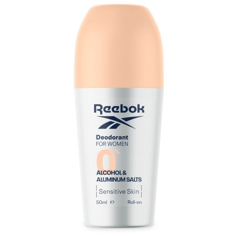 REEBOK REEBOK Alkohol&Aluminum Salts Sensitive Skin Antyperspirant roll - on damski 50 ml