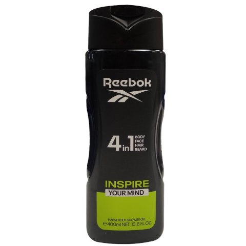 REEBOK REEBOK Inspire Your Mind 4w1 Żel pod prysznic męski 400 ml