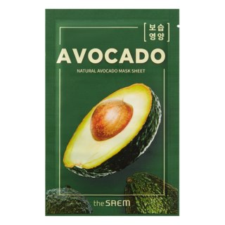 SAEM THE SAEM Natural Avocado Maska w płachcie - Awokado
