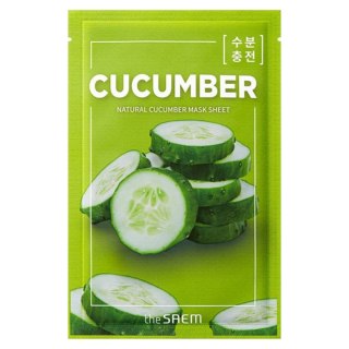 SAEM THE SAEM Natural Cucumber Maska w płachcie - Ogórek