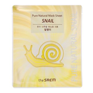 SAEM THE SAEM Natural Snail Maska w płachcie - Ślimak